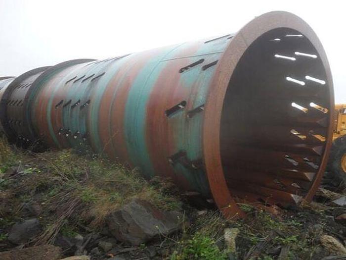 Used 9' x 40' Price Drum Debarker