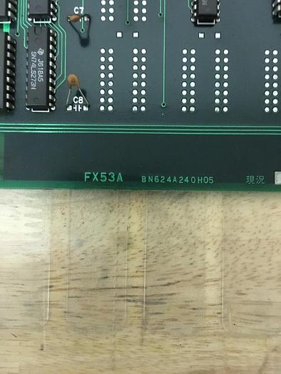 Used Mitsubishi, FX53A, PC Board, S/N-BN624A240H05