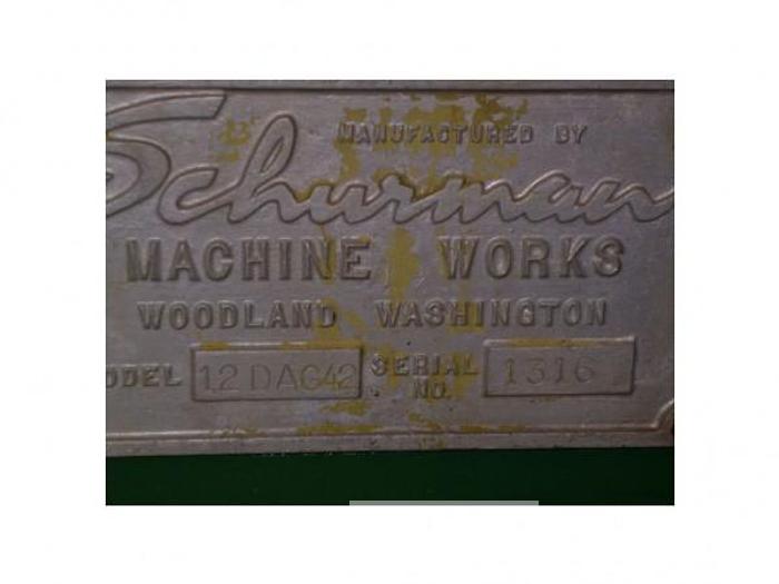 Used Shurman Double Arbor Gang