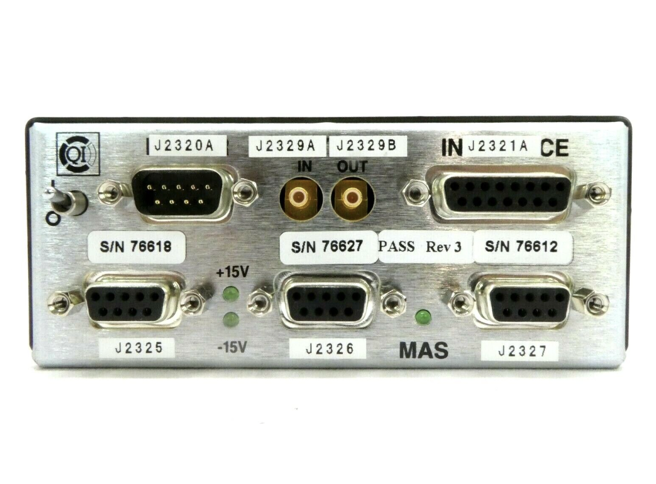 Used Queensgate NS2303/A 3-Channel Position Sensor Unit SDL Nikon 4S588-271 NSR-S307E