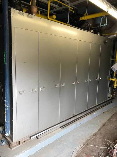 Used 165 HP Bryan Flexible Tube 50 PSI Steam Boiler 1988 Model RV550-W-FDG