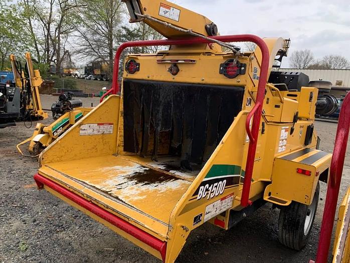 Used 2019 Vermeer BC1500XL GAS Brush Chipper