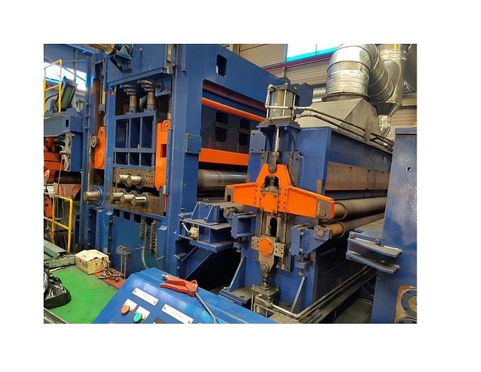 Used 2450 mm x 25 mm x 35 Ton Cut to Length Line (Used)