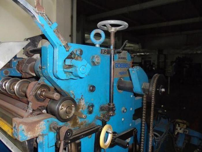 Used 49" GOEBEL RAPID D SLITTER REWINDER