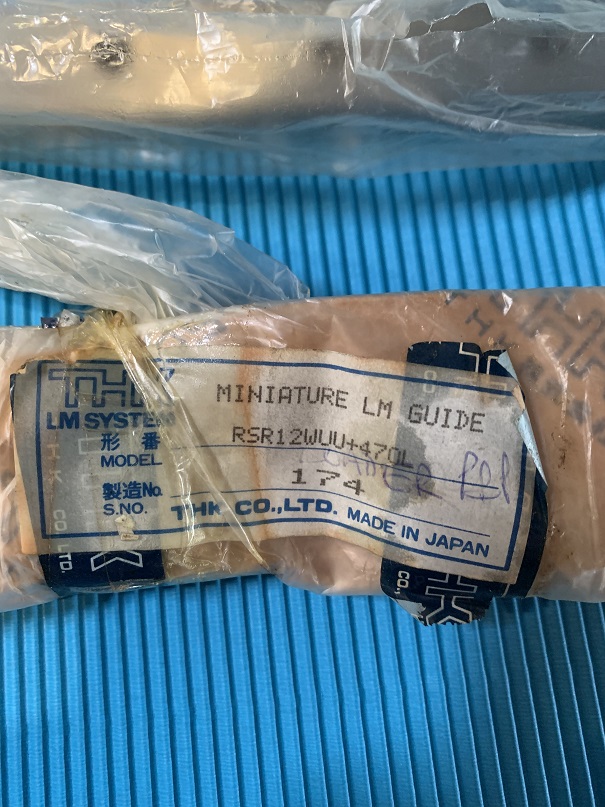Used IKO Nippon Thompson Miniature Linear Motion Guide RSR12WUU+47OL