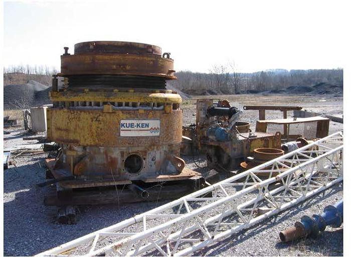 Used Crusher, Cone, Kue Ken, 51" Diameter, Mdl 51 CT, (2) #D737893
