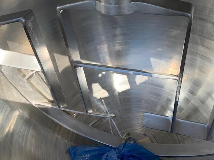Used Hamilton 100 gal Stainless Steel Jacketed Mix Kettle