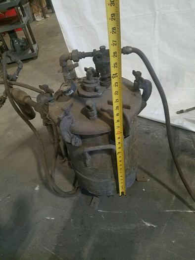 Used Greco Mixing Pressure Paint Tanks Four Total One Price