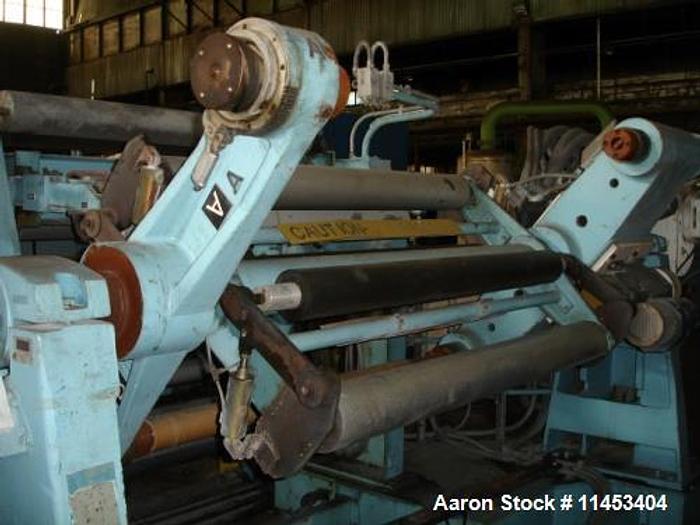 Used 60" WIDE BLACK CLAWSON TURRET WINDER