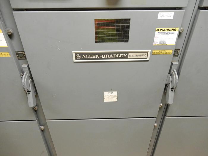 Used 2400V ROCKWELL AUTOMATION ALLEN BRADLEY MOTOR STARTER SECTION