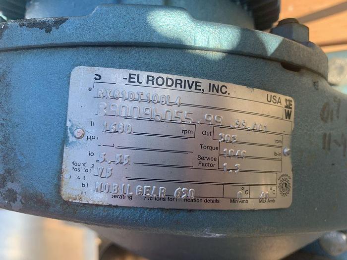 Used Votator, 6" x 36", Triple Barrel, 316 S/st, Alfa Laval, Contherm #C744219