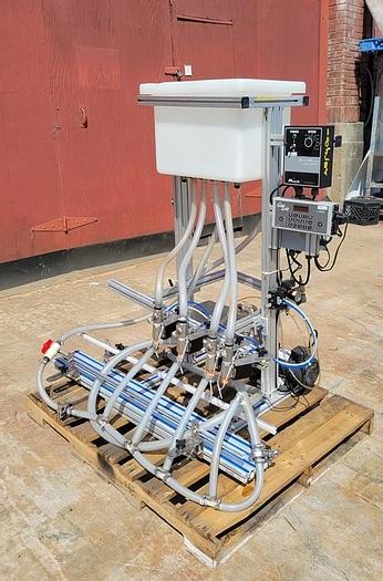 Used Filler, Bottle, 4-Head, Gravity #C744153