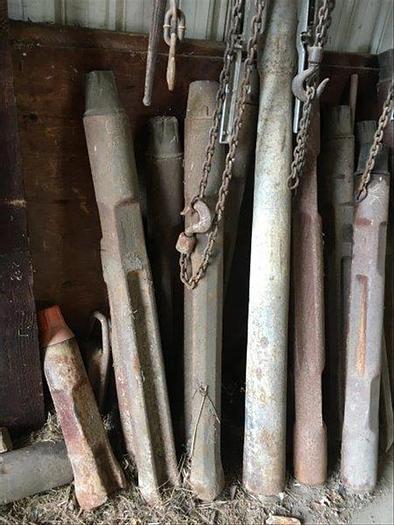 Used Drill Tooling for a Cable Tool Rig