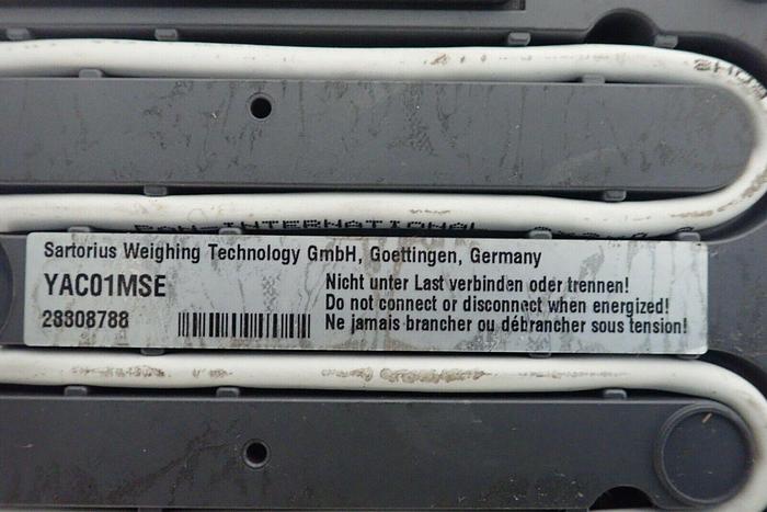 Used Sartorius MSE6.6S-000-DM Micro Balance w/ YAC01MSE MSE Display & Control Unit