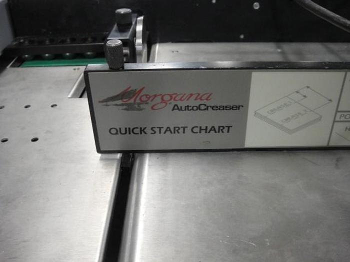 Used Morgana Auto Creaser, Video