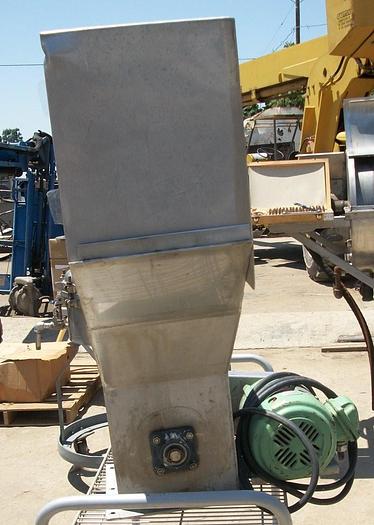 Used Grinder, Lump Breaker, 8" x 60" S/st, Hopper, #S741194