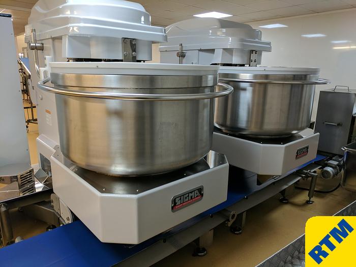 Used (2) SPIRAL MIXERS