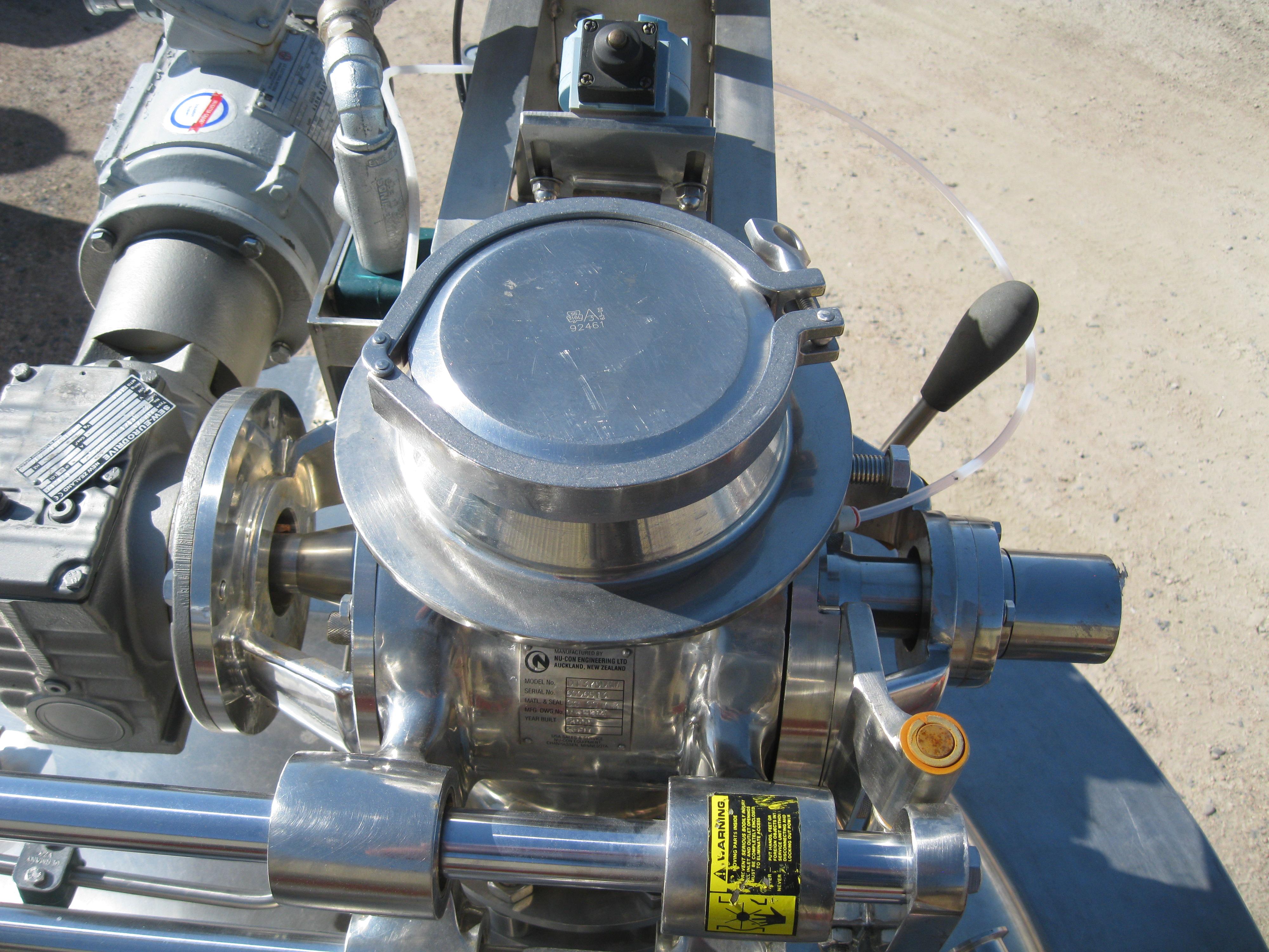 Refurbished 500 GALLON PRESSURE/VACUUM MIX TANK