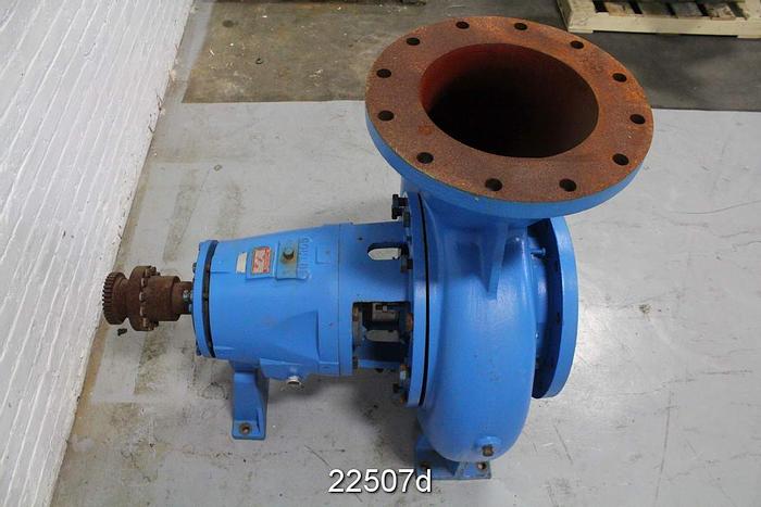 Unused Goulds 3175 Pump, 14X14X18, 4-Vane, 6641 Gpm @ 90 Ft. Head, 1200 Rpm, On Base, Cast Iron (Ai), (Unused) #22507