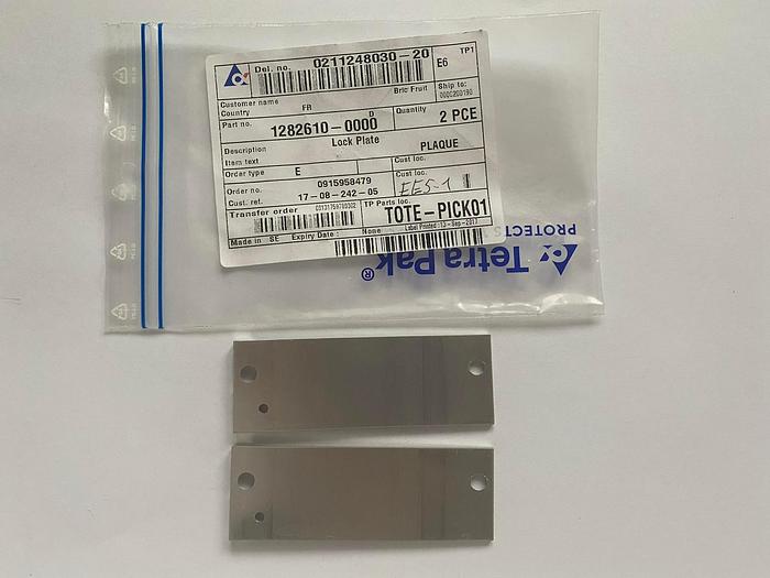 Tetra Pak Spare Parts Lock Plate Part No. 1282610-0000