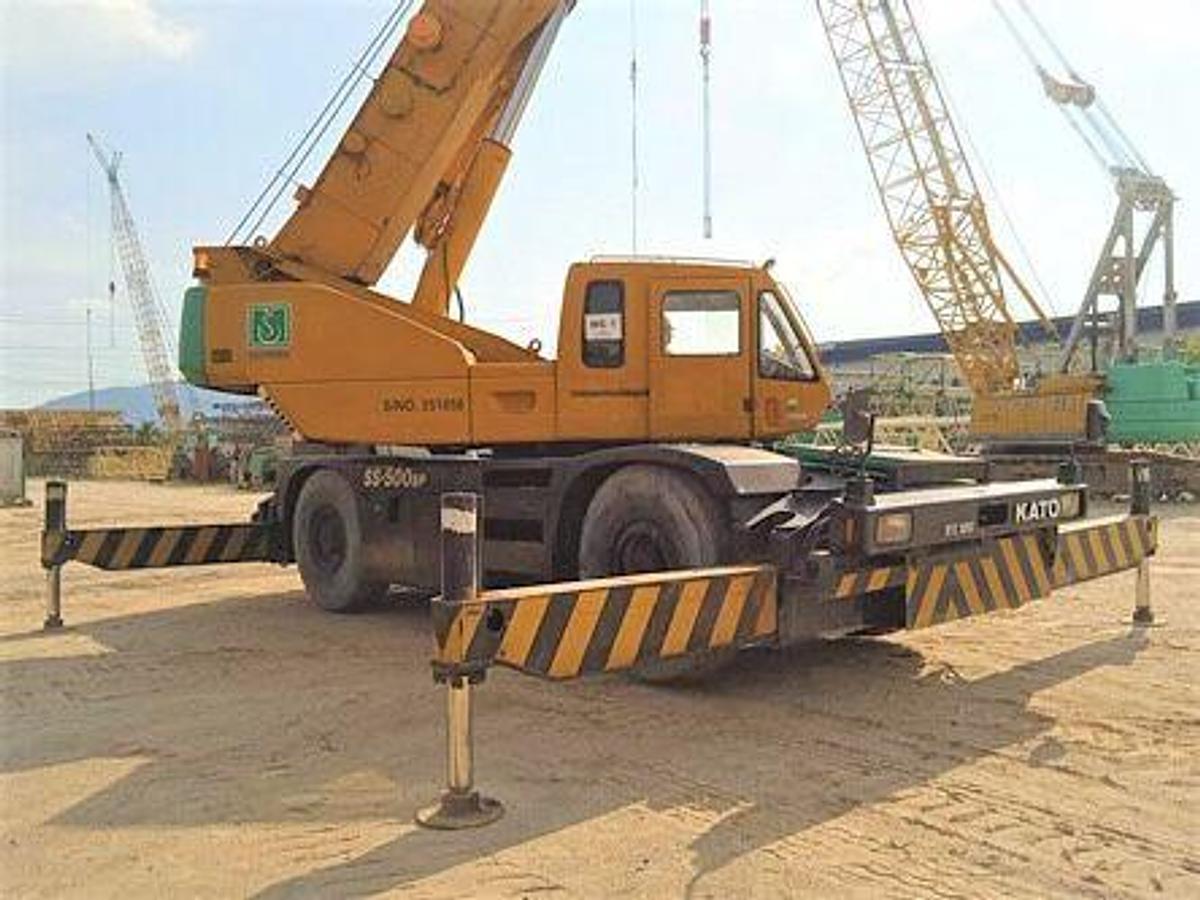 Used 50 Ton Used KATO SS500SP Rough Terrain Crane