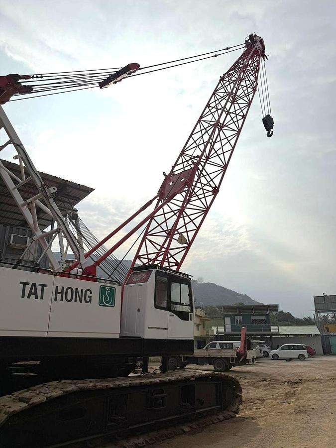 Used 80 Ton AS IS CONDITION QUY80A Crawler Crane