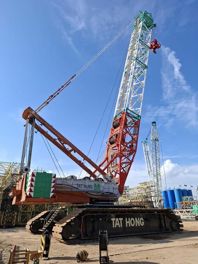 Used 1200 Ton Used CC6800 Crawler Crane