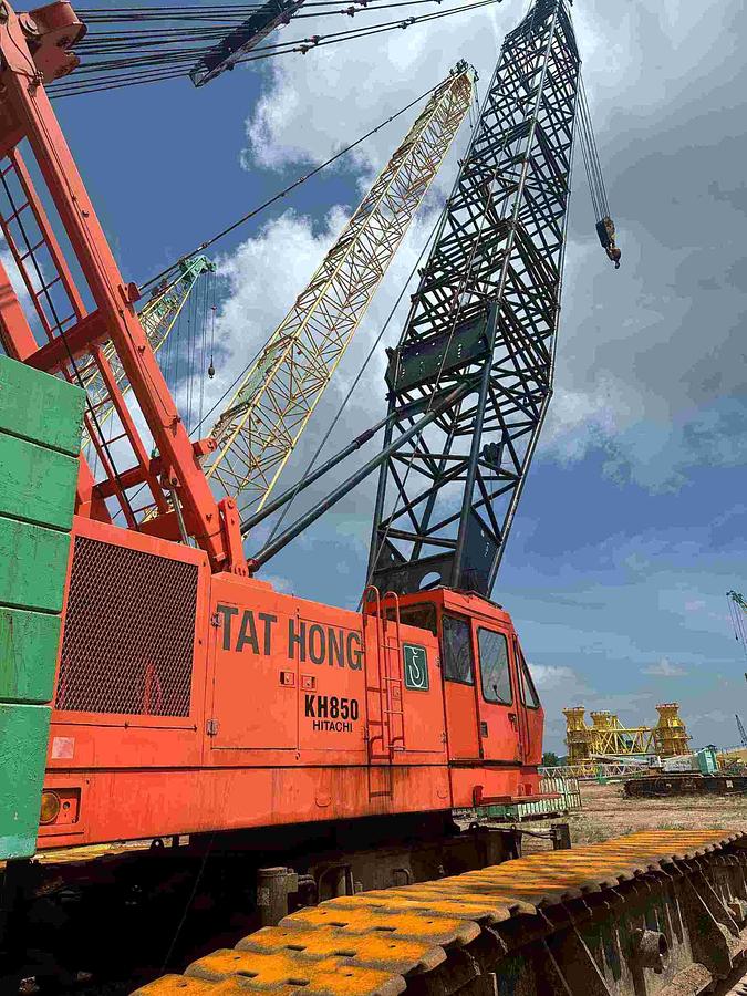 Used 150 Ton AS IS CONDITION HITACHI KH850-3 Crawler Crane ~ $$ HOT DEALS 07.07 $$