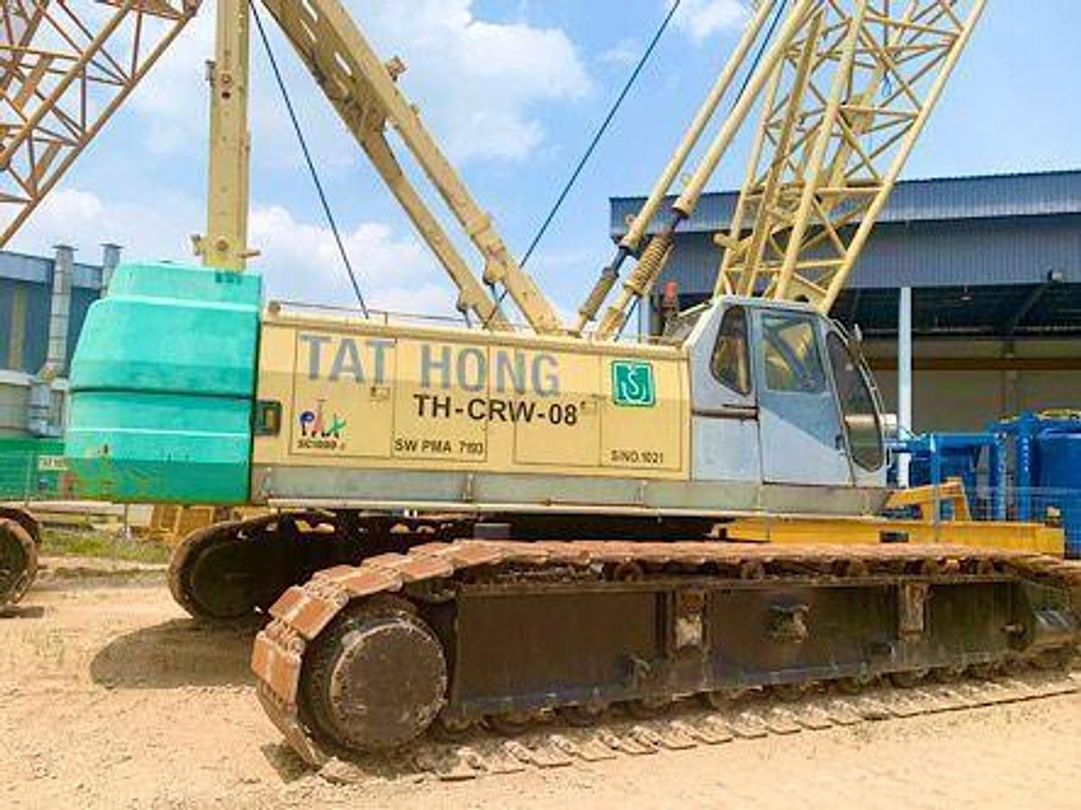 Used 100 Ton AS IS Condition SUMITOMO SC1000-2 Crawler Crane