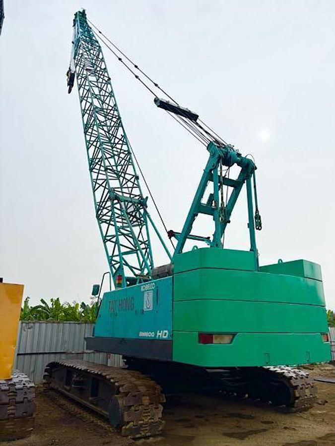Used 80 Ton Used KOBELCO BM800HD Crawler Crane