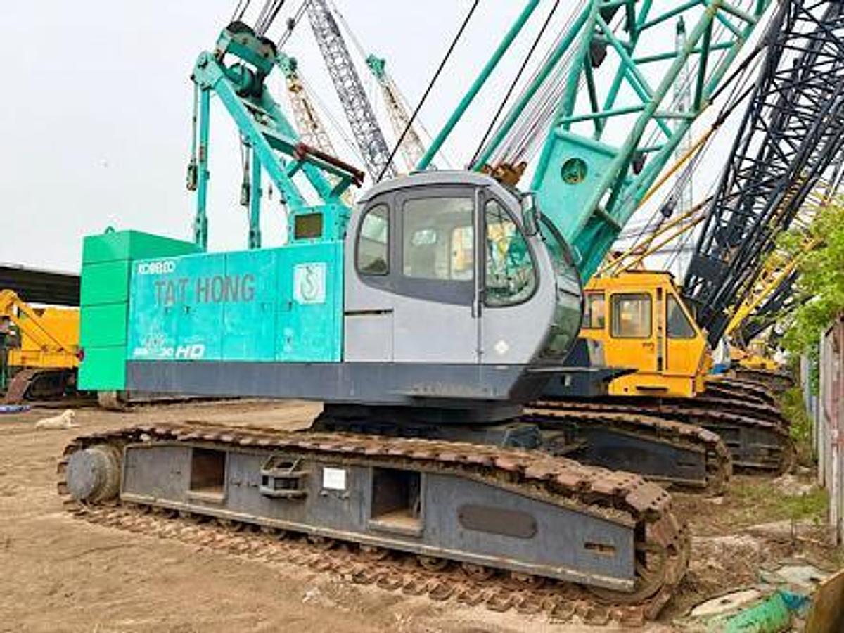 Used 80 Ton Used KOBELCO BM800HD Crawler Crane
