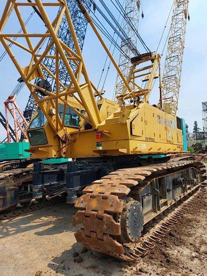 Used 80 Ton Used SAMSUNG CX800 Crawler Crane