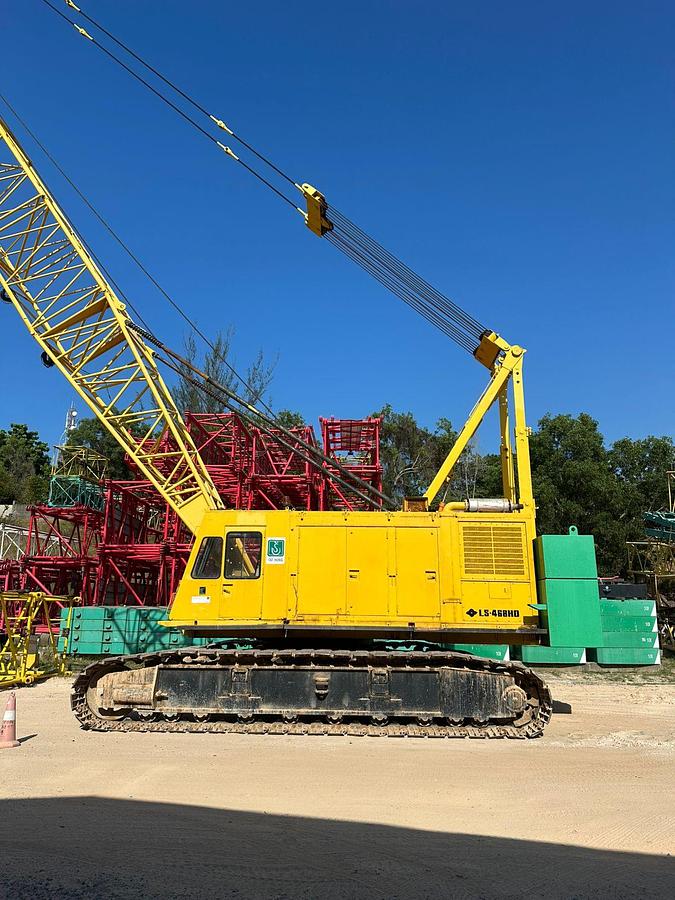 Used 100 Ton AS IS CONDITION LS468HD Crawler Crane