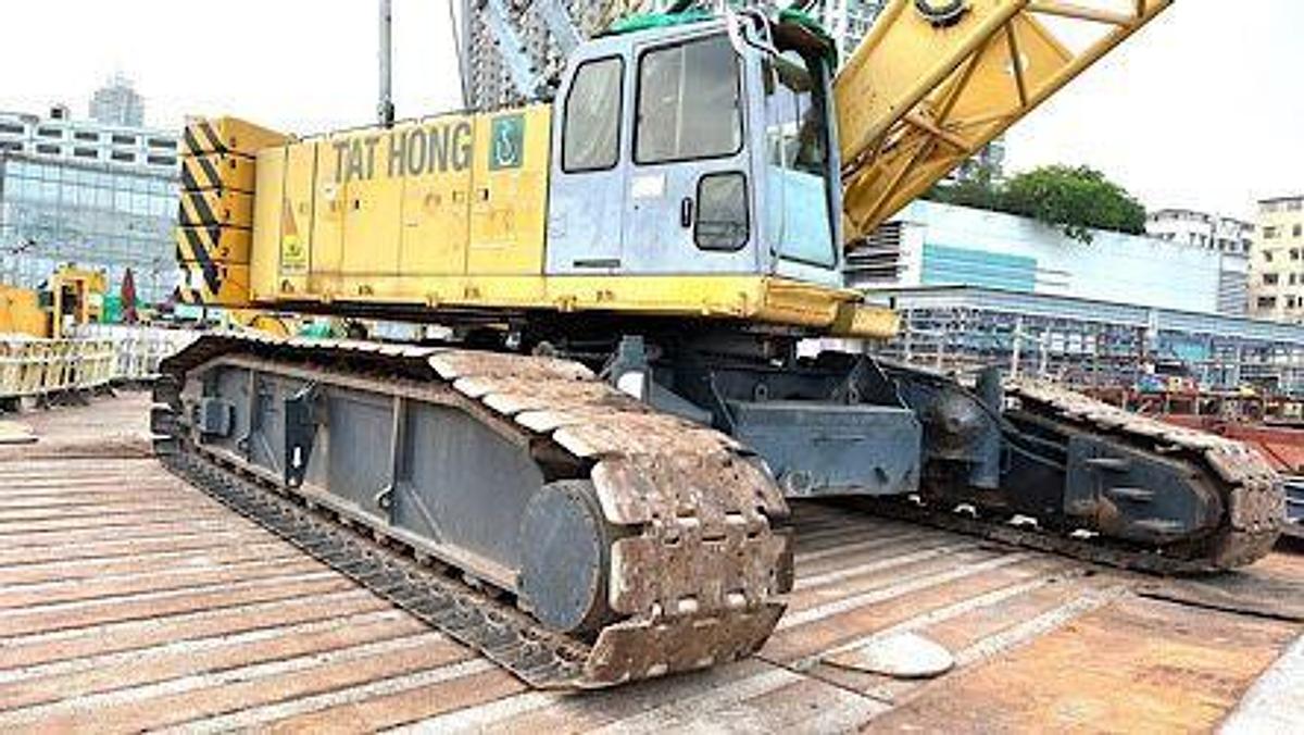 Used 150 Ton Used HITACHI SUMITOMO SCX1500-2 Crawler Crane