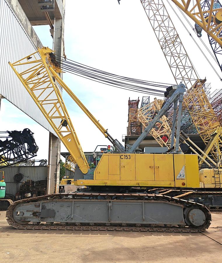Used 150 Ton Used SCX1500-2 Crawler Crane 