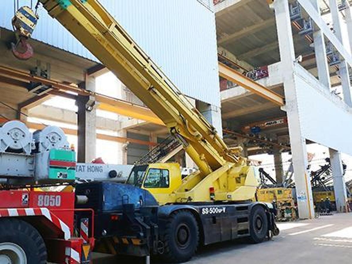 Used 50 Ton Used KATO SS500SPV(KR50HV) Rough Terrain Crane