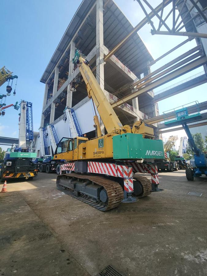 Used 70 Ton AS IS CONDITION CW70-42L Telescopic Crawler Crane ~ $$ HOT DEALS 06.06 $$