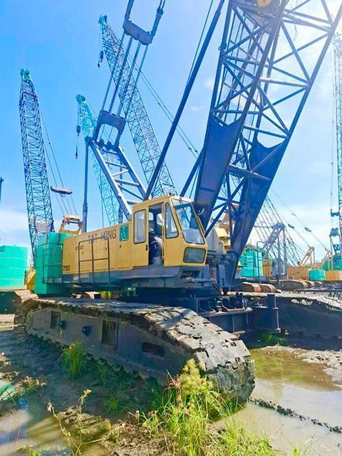Used 150 Ton Used KOBELCO 7150 Crawler Crane