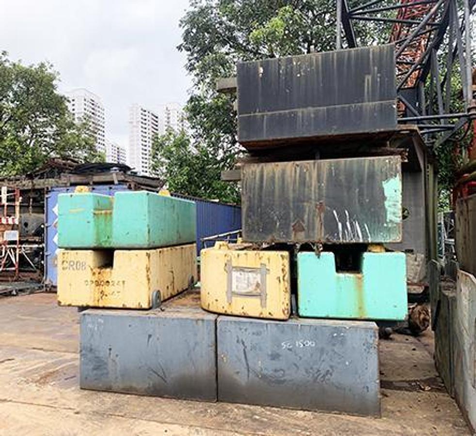 Used Additional CounterWeight LWC For ( SC1500, SC1500-2, LS248RH5, 7150 & KH850-3 )