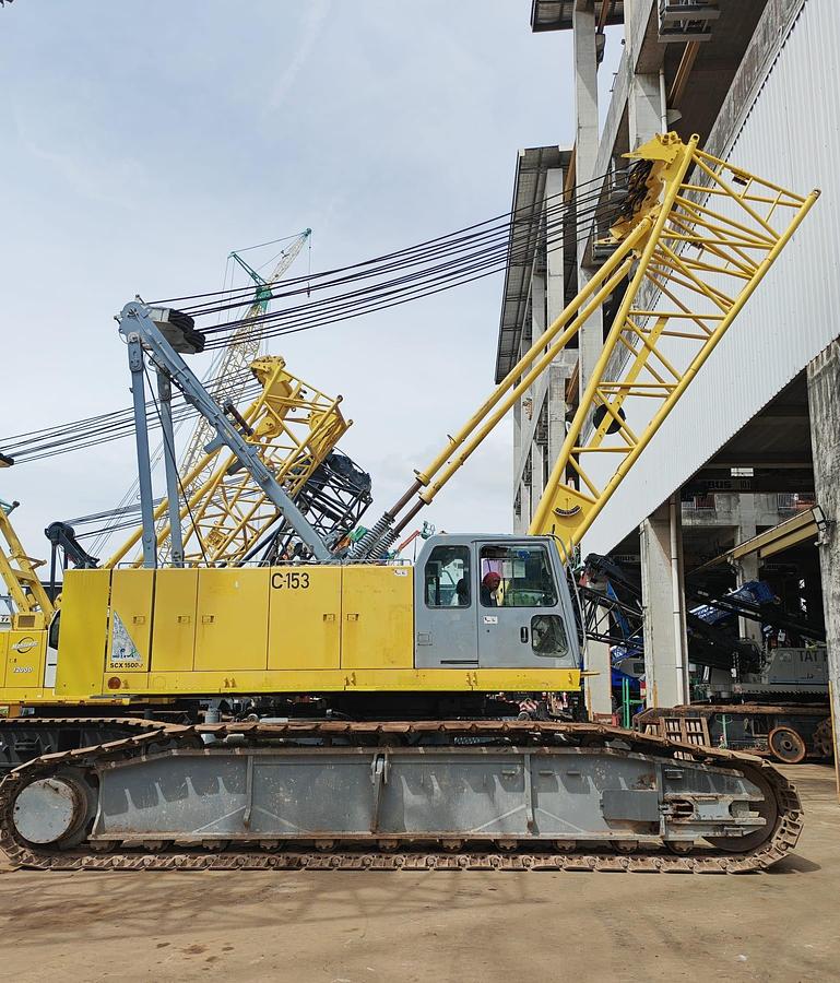 Used 150 Ton Used SCX1500-2 Crawler Crane 