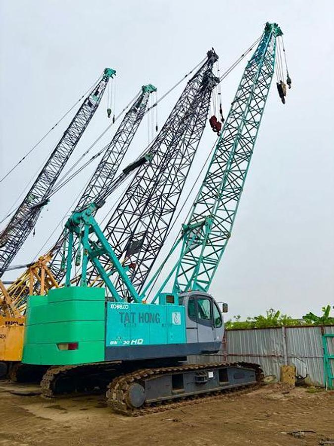 Used 80 Ton Used KOBELCO BM800HD Crawler Crane