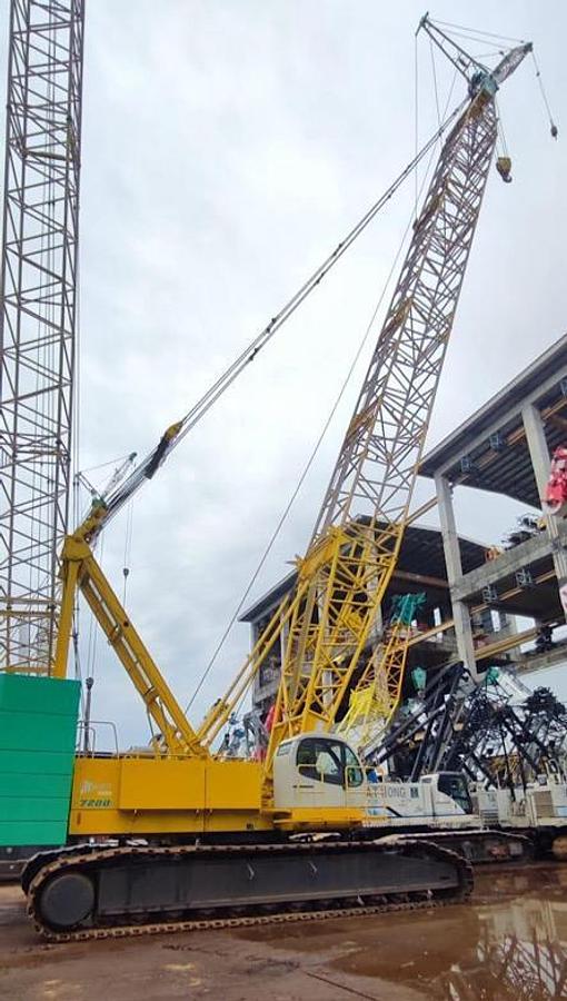 Used 200 Ton Used KOBELCO 7200 Crawler Crane