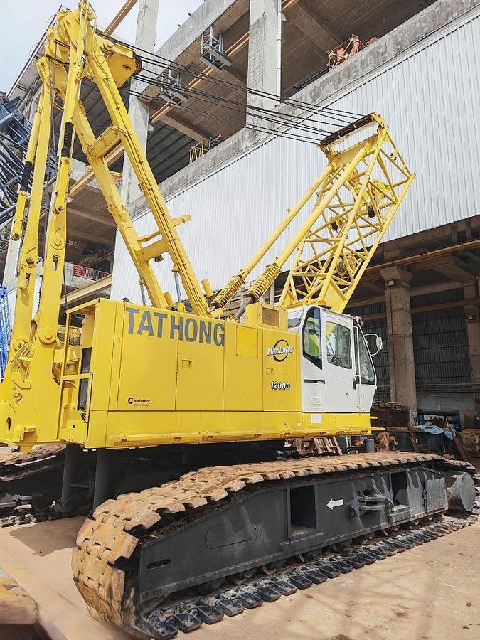 Used 120 Ton AS IS CONDITION 12000 Crawler Crane