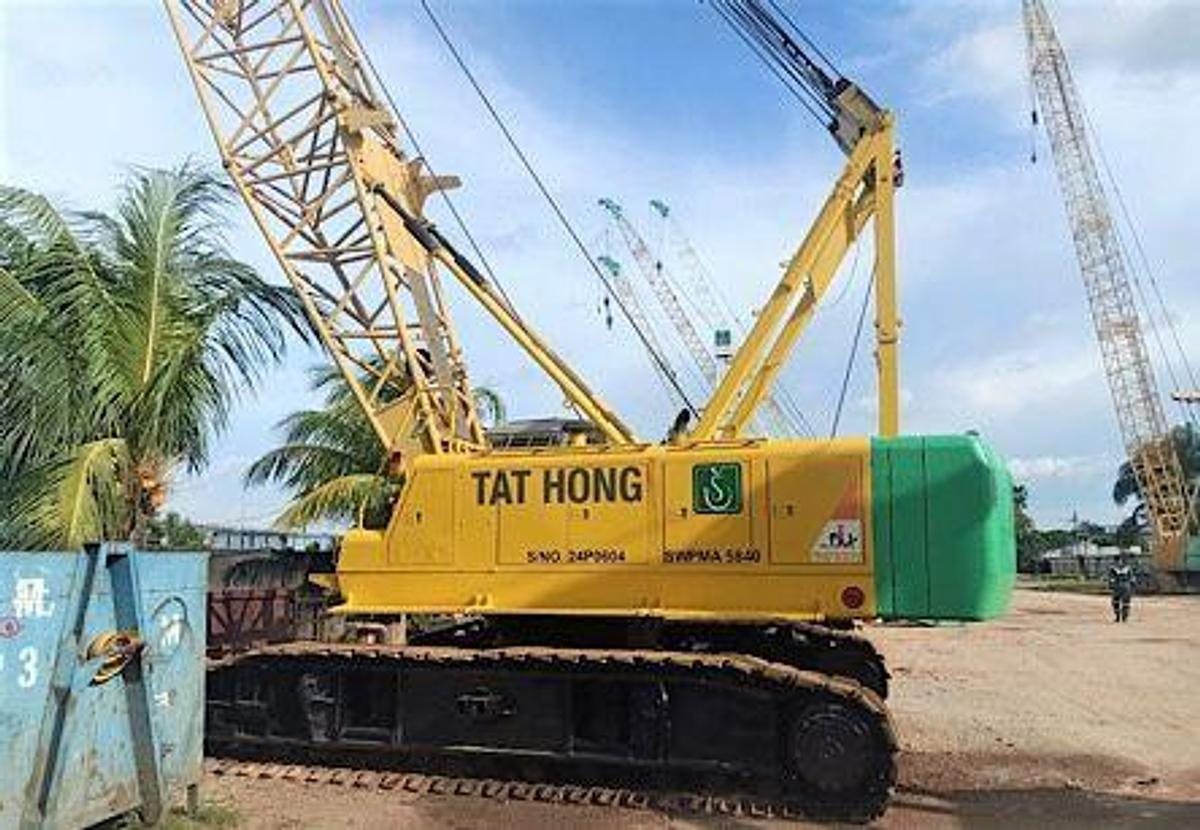 Used 70 Ton Used HITACHI SUMITOMO SCX700 Crawler Crane