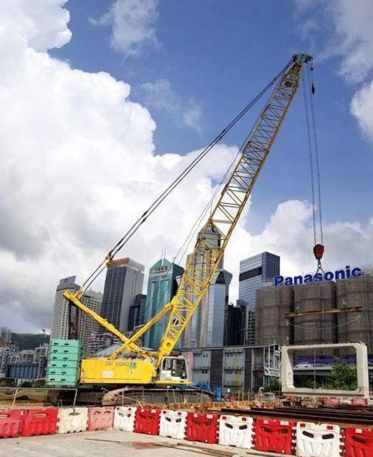 Used 275 Ton Used HITACHI SUMITOMO SCX2800-2 Crawler Crane