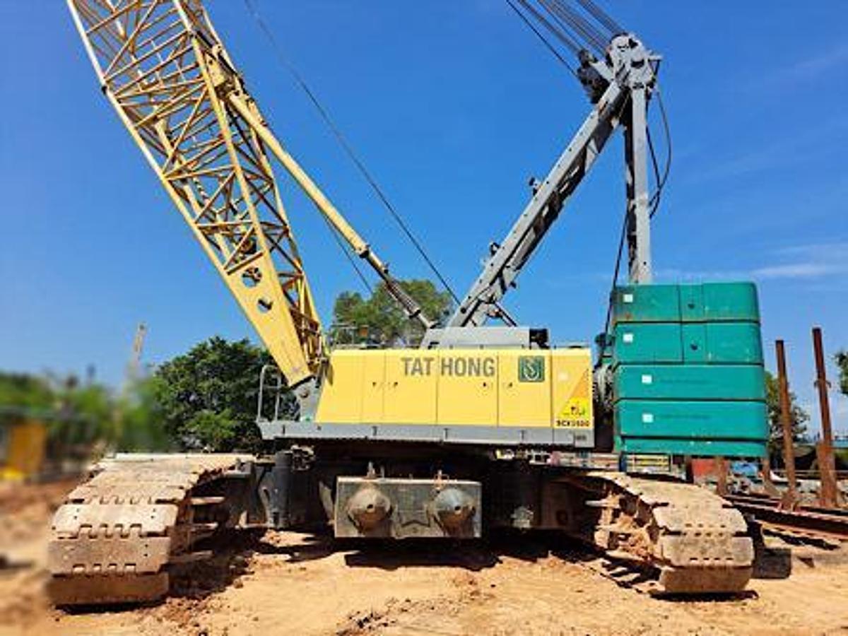 Used 250 Ton Used HITACHI SUMITOMO SCX2500 Crawler Crane