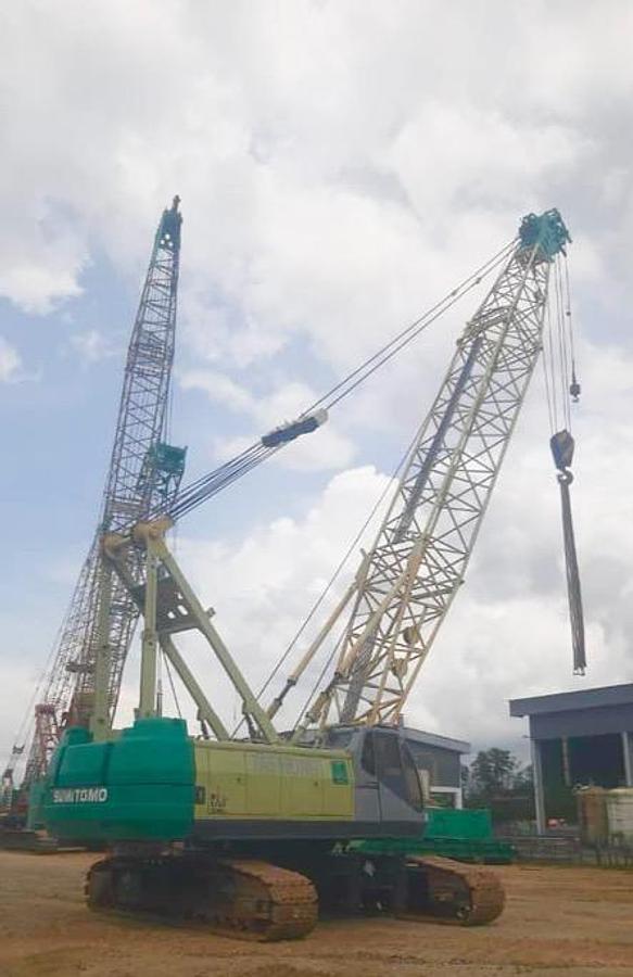 Used 80 Ton Used SUMITOMO SC800-2 Crawler Crane