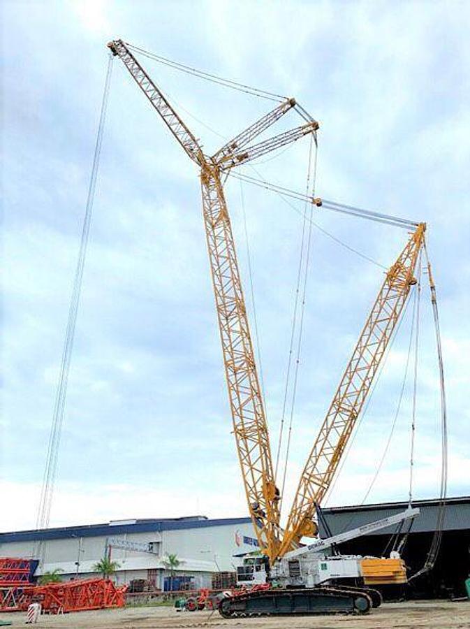 Used 250 Ton Used DEMAG CC1400 Crawler Crane
