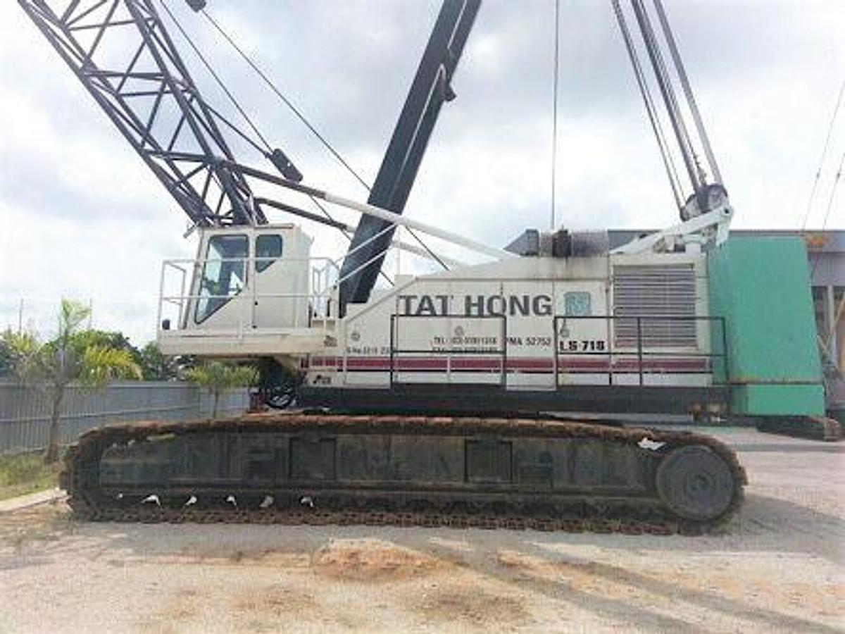 Used 225 Ton Used LINKBELT LS718 Crawler Crane