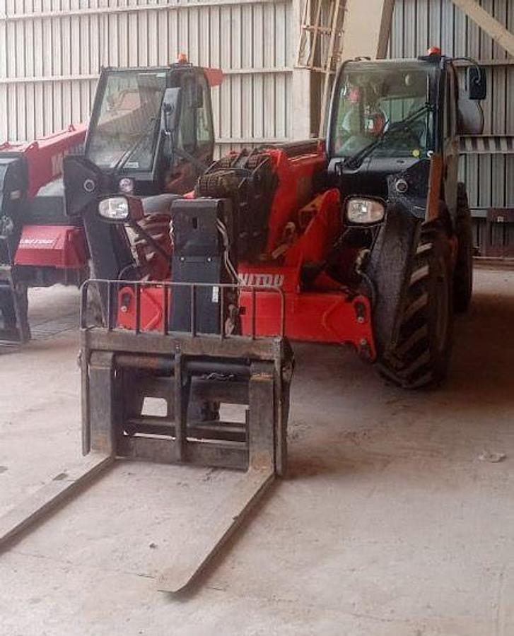 Used 4 Ton Used MANITOU MT-X1840 Tele Forklift